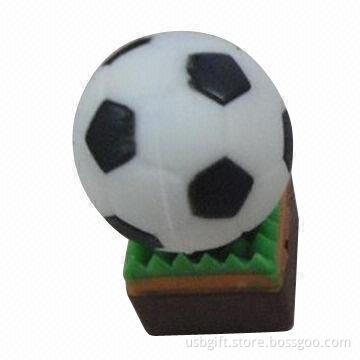 USB flash drives, custom design football-shaped USB, 4GB capacity